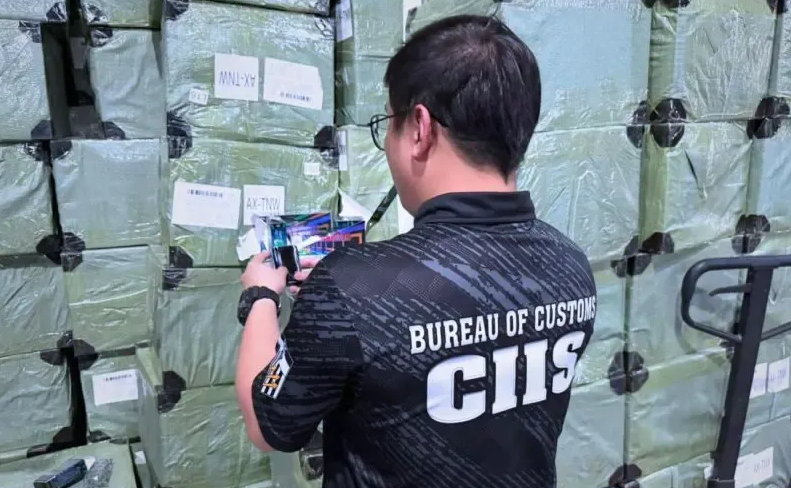 2024年菲律賓查獲價值一億美元非法走私電子霧化煙